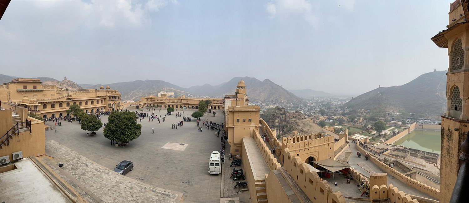 Amber Fort above Jaipur