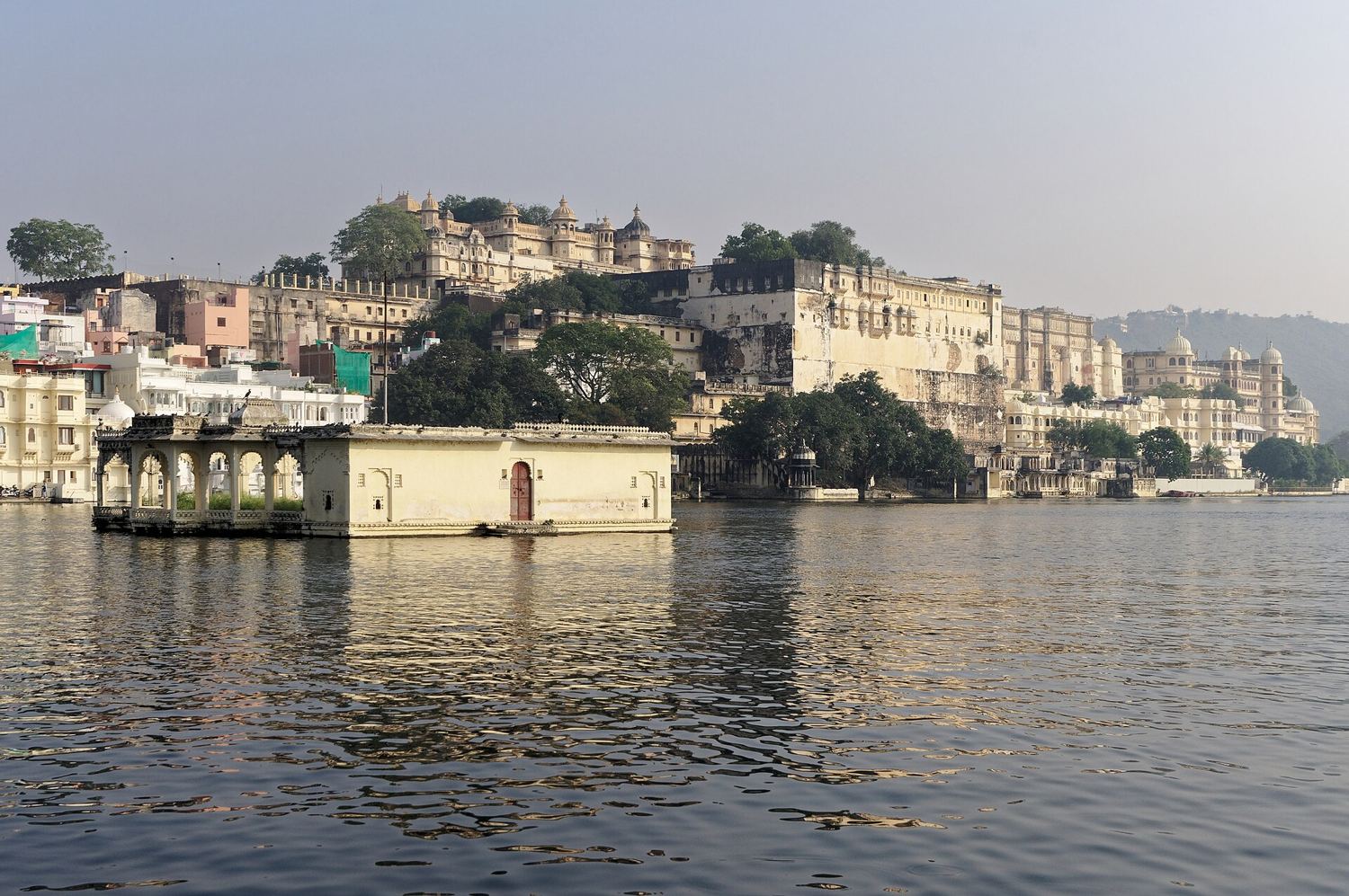 The City Palace across Lake Pichola, Udaipur